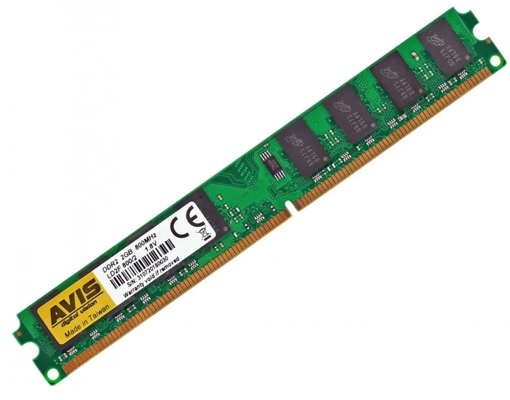 Оперативна пам'ять DDR2-800 2Gb PC2-6400 AVIS LD2F800/2 2048MB