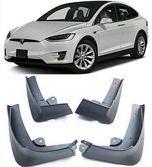 Бризковики Tesla Model X 2015-2021, (4шт.)