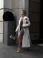 Жіноче стильне кашемірове пальто