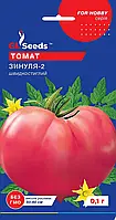 Томат Зинуля-2 низкорослый высокоурожайный сорт скороспелый сладкий мясистый устойчивый, упаковка 0,1 г