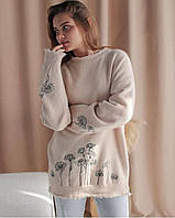 Стильный женский свитер оверсайз