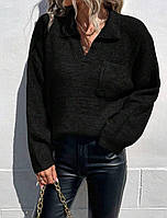 Жіночий стильний светр з начосом