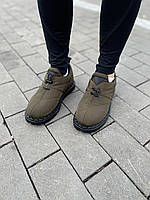 Стильные женские зимние туфли на меху 41
