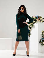 Жіноча елегантна сукня з імітацією корсету