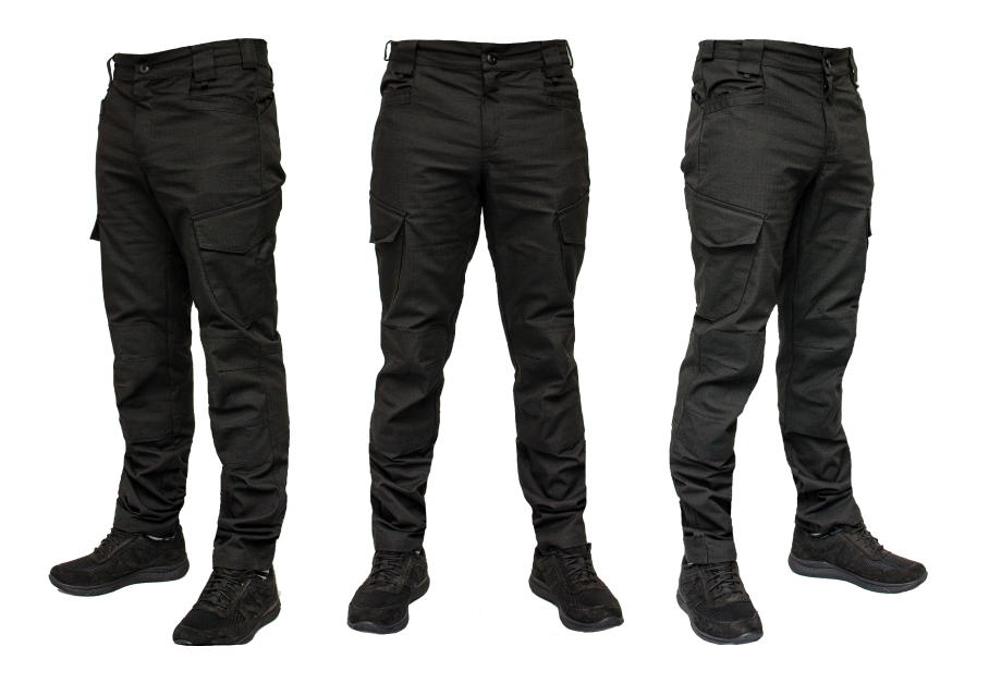 Тактичні штани VARVAR BLACK (Urban Tactical Pants) Special Fabric чорні WinTac