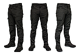 Тактичні штани VARVAR BLACK (Urban Tactical Pants) Special Fabric чорні WinTac, фото 3