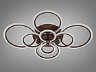 Світлодіодна яскрава люстра з різними режимами світла, фото 4