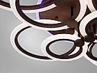 Світлодіодна яскрава люстра з різними режимами світла, фото 10