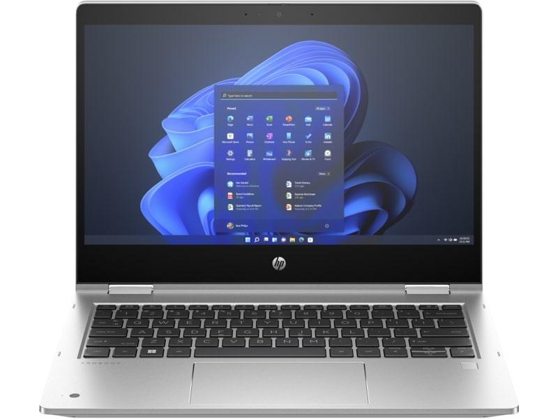 HP Ноутбук Probook x360 435-G10 13.3" FHD IPS Touch, AMD R5-7530U, 16GB, F1024GB, UMA, DOS, сріблястий, фото 1