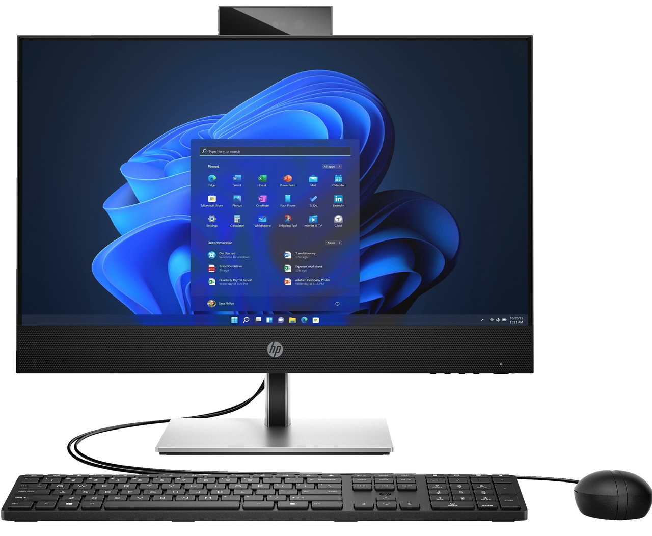HP Комп'ютер персональний моноблок ProOne 440-G9 23.8" FHD IPS AG, Intel i5-13500T, 16GB, F512GB, UMA, WiFi,