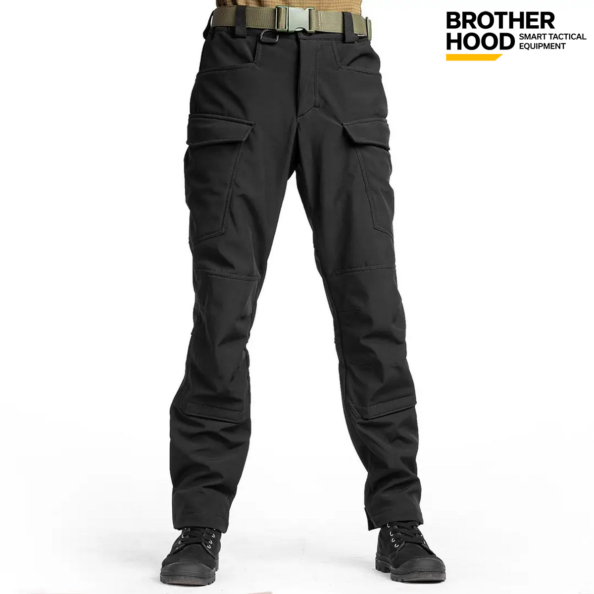 Штани тактичні демісезонні для ЗСУ Brotherhood UTP 2.0 SOFTSHELL чорні