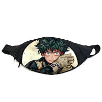 Поясная сумка бананка Моя геройская академия Boku no Hero Academia (GB BNHA 02) Gear Bag черная