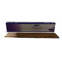 Lavender Blaze premium incence sticks (Лаванда)(Satya) пыльцовое благовоние 15 гр.