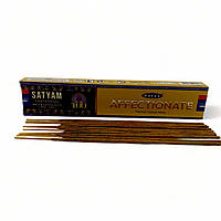 Affectionate premium incence sticks (Ласковый)(Satya) пыльцовое благовоние 15 гр.