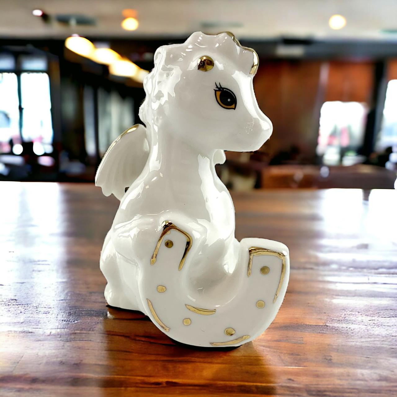 Дракон з підковою (8,6 х 7.5 х 4,8 см), фото 1