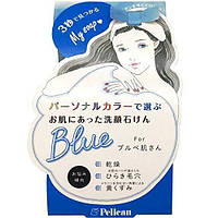 PELICAN Blue Soap мило для вмивання сухої шкіри обличчя, 80 гр