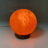 Соляная лампа "Шар" (15х 15,5 см)(Гималайская соль)