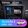 Штатна магнітола TeYes CC3 2k 4+32Gb Skoda Octavia 2 A5 2008-2013 10" black, фото 2