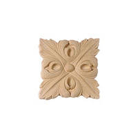 Квадратный орнамент из древесной пыли OMF-012 размер 35X35 мм