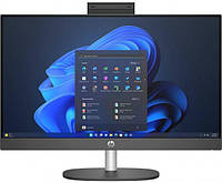 HP Комп'ютер персональний моноблок 245-G10 23.8" FHD IPS AG, AMD R3-7320U, 8GB, F512GB, UMA, WiFi, 2р, DOS, чорний  Baumar - Знак