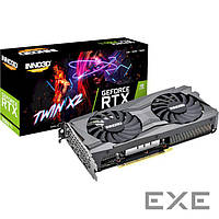 Видеокарта INNO3D GeForce RTX 3060 Twin X2 LHR (N30602-12D6-119032AH)
