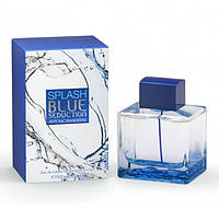 Antonio Banderas Splash Blue Seduction for Men туалетная вода 100 ml. (Антонио Бандерас Сплеш Блу Седакшн)