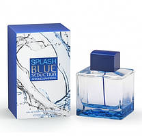 Antonio Banderas Splash Blue Seduction for Men туалетна вода 100 ml. (Антоніо Бандерас Сплеш Блу Седакшн)