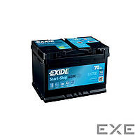 Аккумулятор автомобильный EXIDE START-STOP AGM 70A (EK700)