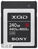 Карта пам"яті XQD Sony 240GB G Series R440MB/s W400MB/s (QDG240F)