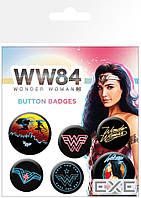 Набор значков GB eye Wonder Woman 1984 - Neon Mix Badge Pack (BP0803)