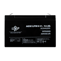 Аккумулятор AGM LPM 6V - 14 Ah