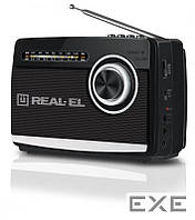 Радиоприёмник REAL-EL X-510 Black (EL121800003)