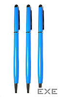 Стилус - ручка для ємнісних екранів, голубого кольору (комплект 3 шт.) (S0792x3)