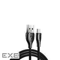 Кабель Remax Lesu Pro USB 2.0 to microUSB 2.1A 1M Черный (RC-160m-b)