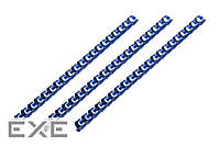 Пластикові пружини для біндера 2E, 25мм, сині, 50шт (2E-PL25-50CY)
