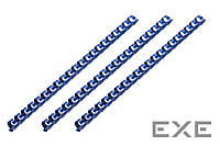 Пластикові пружини для біндера 2E, 28мм, сині, 50шт (2E-PL28-50CY)