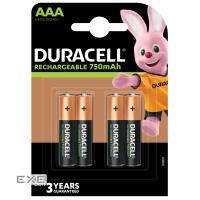 Акумулятор DURACELL HR03 (AAA) 750mAh уп. 4 шт (5007331)