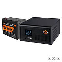 Комплект резервного питания ИБП + литиевая (LiFePO4) батарея UPS 1500VA + АКБ LiFePO4 1280W (20484)