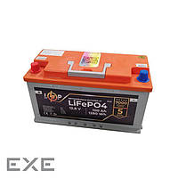 Аккумулятор для автомобиля литиевый LP LiFePO4 (+ слева) 12,8V - 100 Ah (1280Wh) (21123)