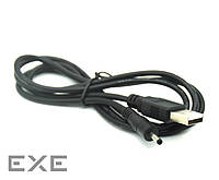 Кабель питания устройств USB2.0 A-Jack DC M/M 1.0m,3.0x1.1mm Power AWG22 Cu,чорний (84.00.7087-1)