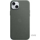 IPhone 15 Plus FineWoven Case with MagSafe - Evergreen,Model A3133 (MT4F3ZM/A)