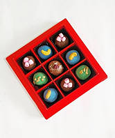 Набор натуральных конфет в бельгийском шоколаде Mr.Plum 225 г