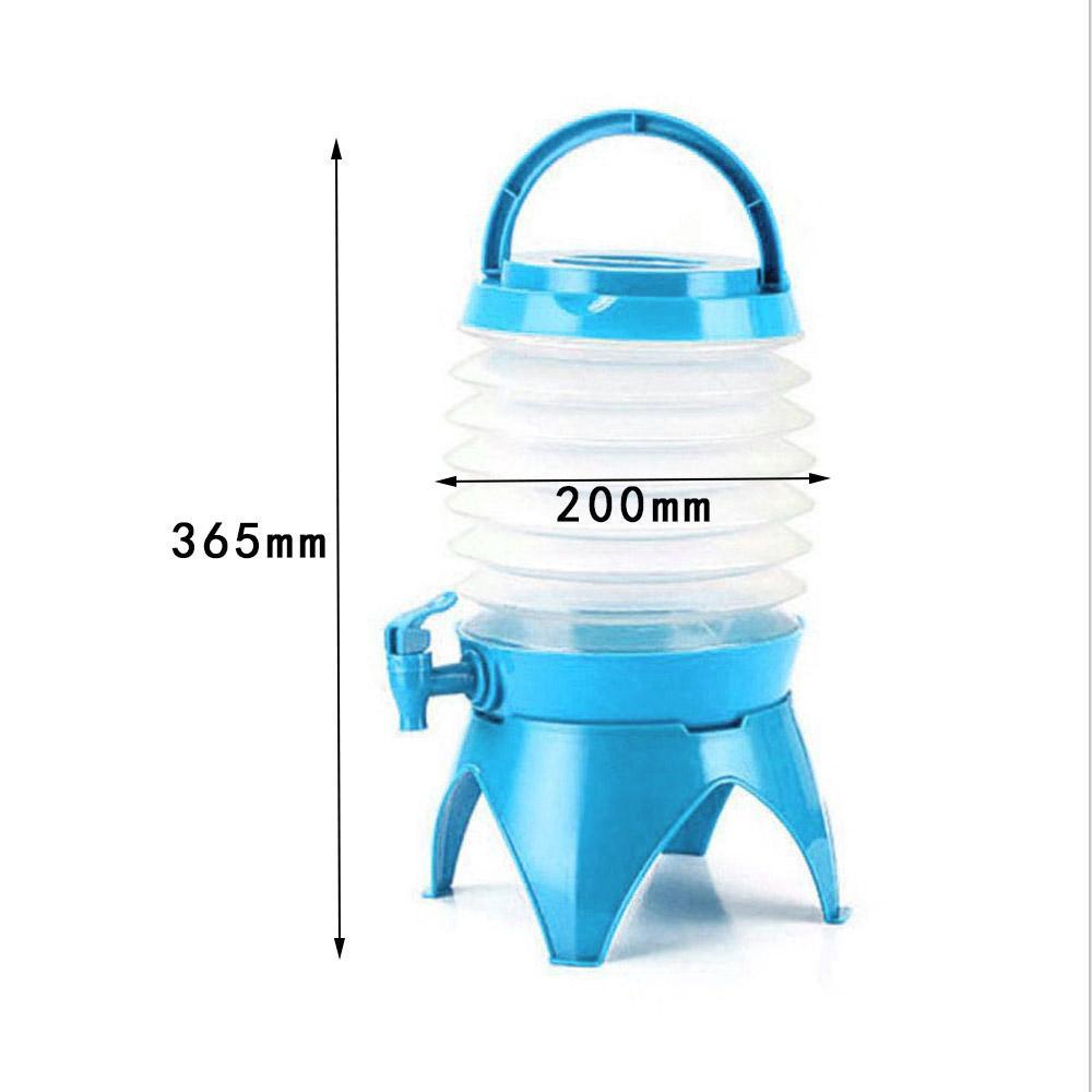 Открытый складной диспенсер для напитков пластиковый портативный для пикников на открытом воздухе - фото 5 - id-p2087196327