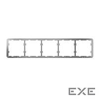 Рамка для вимикача на 5 секцій Ajax Frame 5 seats for LightSwitch (000032403)