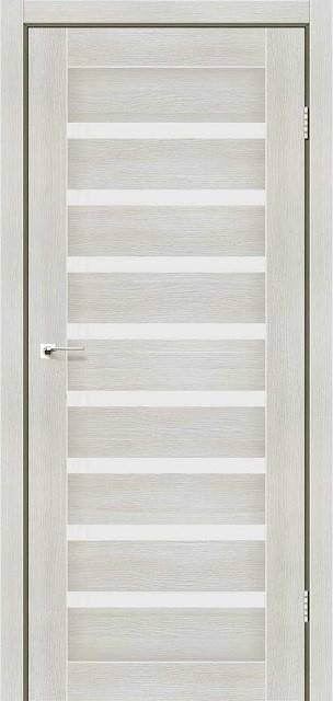 Двері міжкімнатні Стільдорс/ StilDoors Vena - Клен молочний (зі склом сатин), фото 1