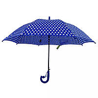 Зонт детский складной Grunhelm Горошек UAO-1126C-42GK синий