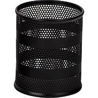 Подставка для ручек металлическая Buromax, круглая, черный (BM.6203-01)