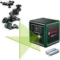 Лазерный нивелир Bosch Quigo Green с держателем (0603663C02)