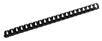 Пружины пластиковые Buromax, 51 мм, черная, 50 шт