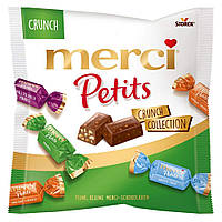 Шоколадные конфеты Storck Merci Petits Crunch Collection 125г Германия